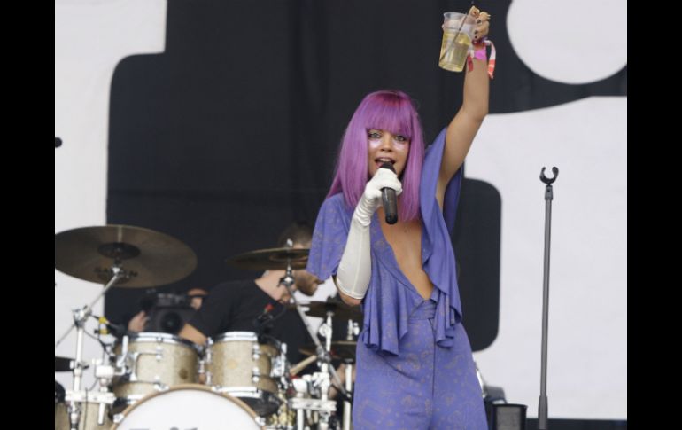 Lilly Allen y Sam Cooper contrajeron nupcias en el 2011, luego de llevar dos años de salir juntos. ARCHIVO  /