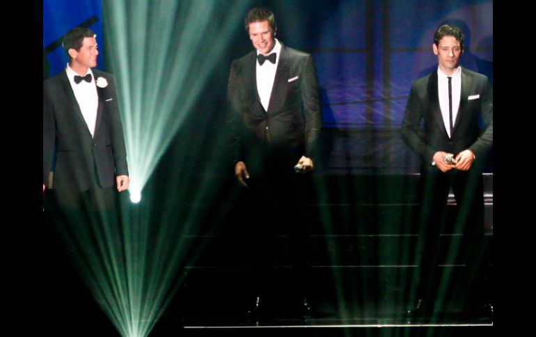 El cuarteto de ópera pop, Il Divo, se presentó este sábado con un lleno total en el Auditorio Nacional. EL UNIVERSAL  /