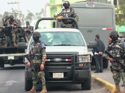 La idea de los grupos de choque sugiere mayor integración entre diferentes fuerzas de seguridad. ARCHIVO  /