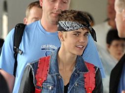 Justin Bieber fue perseguido en una autopista de Los Ángeles. AFP  /