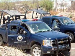 Siete policías ministeriales muertos y cuatro presuntos delincuentes abatidos, el saldo de un enfrentamiento en Sinaloa. EL UNIVERSAL  /