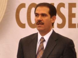 El Gobernador de Sonora, Guillermo Padrés Elías, informa la instalación de dos empresas del sector aeroespacial en el estado. ARCHIVO  /