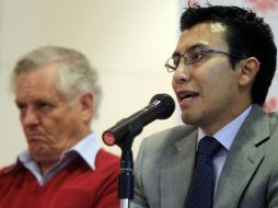 Edgar Carrera, uno de los más de cien científicos latinoamericanos que participaron en la búsqueda del bosón de Higgs. EFE  /