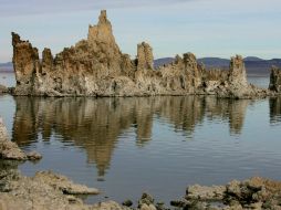La bacteria se originó en el lago Mono, en California, debido a sus altos niveles de arsénico. AP  /