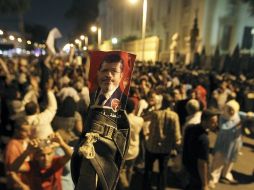 Protesta contra el presidente egipcio, Mohamed Mursi. La Corte invalidó la decisión de Mursi de restablecer el Parlamento. EFE  /