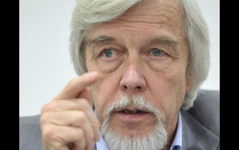 El científico alemán, Rolf Heuer, director general del CERN. ARCHIVO  /