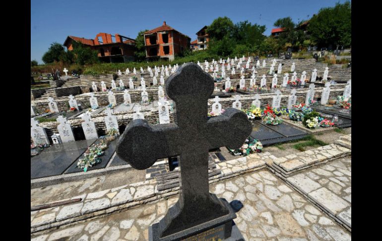 Más de 30 mil personas recordaron a las víctimas del genocidio étnico más sonoro desde la Segunda Guerra Mundial. AFP  /