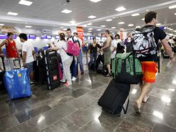 La Sectur indica que el arribo de turistas internacionales vía aérea creció 3.3% en relación al mismo periodo de 2011. ARCHIVO  /