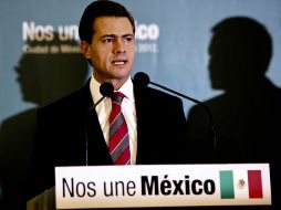 Hoy, Enrique Peña Nieto, presentó a los colaboradores con los que trabajará para conformar un proyecto político. EL UNIVERSAL  /