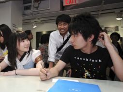 En los centros de enseñanza secundaria de Japón, la presencia del español subió un 263% entre 2003 y 2009. ARCHIVO  /