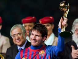 El jugador del Barcelona superó a Cristiano Ronaldo, Novak Djokovic y Yani Tseng en las preferencias. ARCHIVO  /