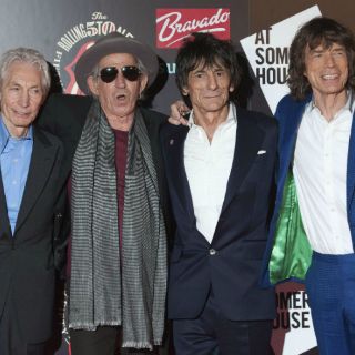 Los Rolling Stones se reúnen para inaugurar una exposición sobre sus 50 años