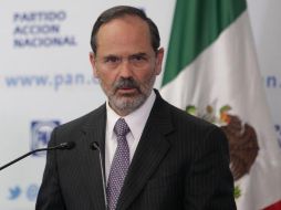 Gustavo Madero considera que fueron muchas situaciones las que provocaron resultados electorales desfavorables por el PAN. ARCHIVO  /