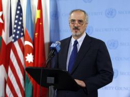 El embajador de Siria ante la ONU, Bashar Ja Afari. AFP  /
