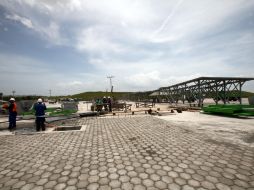 El proyecto de tratamiento integral de la basura y sellado del antiguo vertedero municipal de Managua, 'La Chureca'. EFE  /