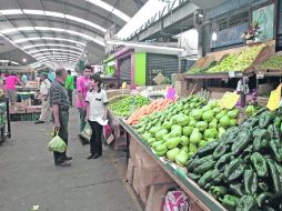 Pasillo del Mercado de Abastos, uno de los centros para la distribución más viables económicamente, según Promoción Económica  /