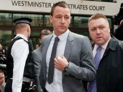 El capitán del Chelsea ha comparecido durante toda esta semana en este juicio donde han participado expertos en leer labios. AFP  /