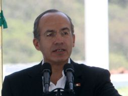 Felipe Calderón dice que le ha echado ''alma, vida y corazón'' a su gobierno. ARCHIVO  /