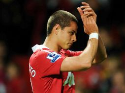 Javier Hernández continúa entrenando con el Manchester United, en vistas a la campaña 2012-2013. ARCHIVO  /