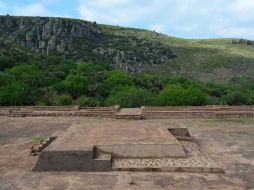 El futuro visitante comenzará su recorrido por el sitio en las partes bajas del cerro. INAH.gob  /