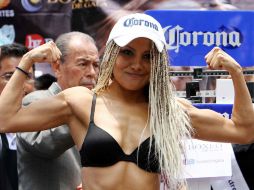 Mariana Juárez busca otra defensa exitosa de su corona mosca. MEXSPORT  /
