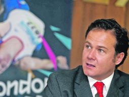 ALTAS EXPECTATIVAS. Bernardo de la Garza, director de la Conade, espera que México regrese con varias preseas. MEXSPORT  /