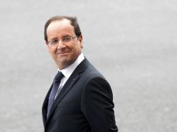 El presidente Hollande aludió a la herencia recibida del anterior gobierno conservador bajo la presidencia de Nicolas Sarkozy. REUTERS  /