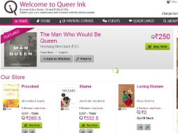 Queer Ink comenzó como una librería virtual enfocada al público homosexual. ESPECIAL  /