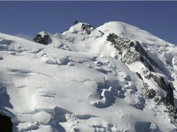 Mont Blanc, el macizo más grande de Europa Occidental, está ubicado en los Alpes franceses. AP  /