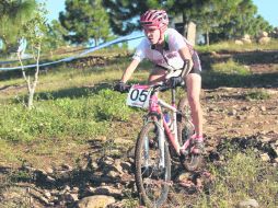 Lorenza Morfín,conoce a la perfección la sede de la competencia,ahí conquistó una presea en los pasados Juegos Panamericanos. NTX  /