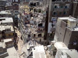 Los cuerpos fueron trasladados a la morgue de Kom el Deka en Alejandría. AP  /