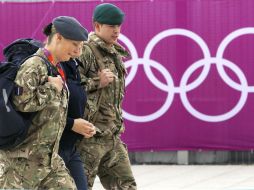 Militares ya resguardan las principales sedes de los Juegos Olímpicos. REUTERS  /