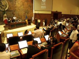 El Congreso de Jalisco tendrá días difíciles para enmendar los problemas administrativos. ARCHIVO  /