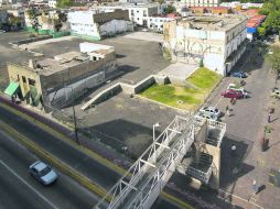 Zona del Parque Morelos. Los predios disponibles en el Centro suman unas 50 hectáreas en conjunto.  /