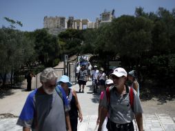 La Acrópolis es la atracción más visitada en Grecia. AFP  /