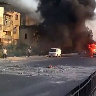 Un supuesto grupo de terroristas es perseguido por el régimen sirio