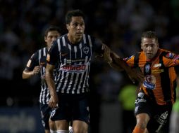 El jugador de Rayados del Monterrey, Miguel Morales. MEXSPORT  /