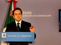 Es necesaria una revisión entre Ejecutivo, Legislativo y la sociedad civil, dijo el secretario de Gobernación. EL UNIVERSAL  /