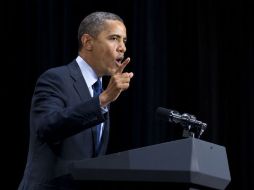 Obama cuenta con una ventaja de seis puntos sobre su rival republicano Mitt Romney. AFP  /