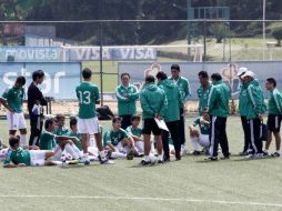El cuadro que dirige Luis Fernando Tena derrotó el pasado domingo al representativo de Gran Bretaña. ARCHIVO  /