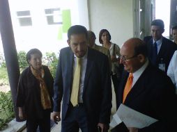El secretario de Salud en Jalisco, José Antonio Muñoz Serrano, hizo un recorrido por las instalaciones.  /