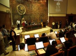 Luego de la votación en el Poder Legislativo, se generó una larga discusión entre los diputados. ARCHIVO  /