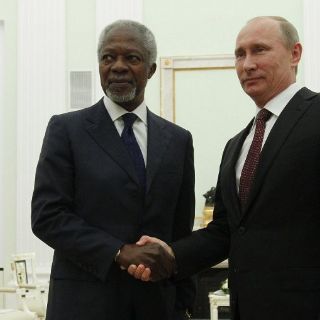 Putin da su apoyo a Annan; consideran inaceptable situación siria