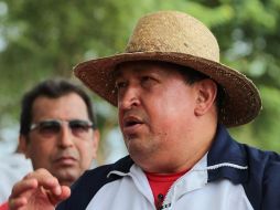 Chávez, que este mes cumple 58 años, buscará un tercer periodo presidencial de seis años. EFE  /