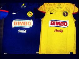 La playera del América presenta pocos cambios para la próxima campaña. ESPECIAL @aficionamerica  /