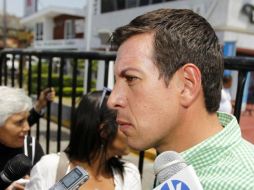 Miguel Castro Reynoso aplaude que la SCT proyecte construir  el paso del tren ligero en Zapopan y Tlaquepaque. ARCHIVO  /