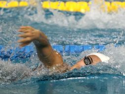 La tapatía Lizeth Rueda quedó quinta en los 800 metros libres.  /