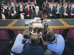 Finanzas. El presidente de la Reserva Federal estadounidense expone a la Comisión bancaria del Senado, el panorama económico. AFP  /