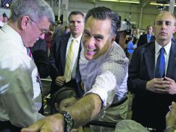Pensilvania. Mitt Romney afirmó que si Obama es reelecto, los niveles de desempleo se dispararán. AP  /