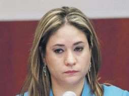 Laura Angélica Borbolla afirma que los reporteros están impedidos de laborar conforme lo manda la Constitución. NTX  /